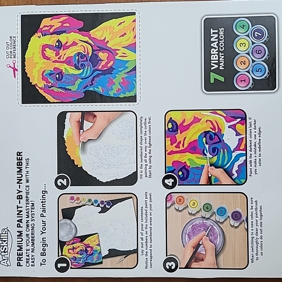 Crayola Art Skills 3pc Children's Coloring Book Marker Crayon Easy Painting Set - Picture 11 of 15